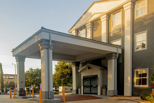 Hotel Exterior Entrance