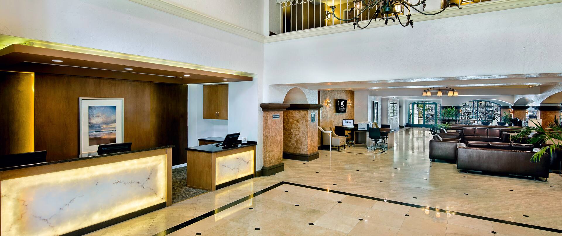 Lobby Area with front desk