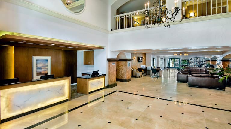 Lobby Area with front desk