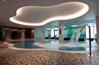 hydrotherapy pool at The Spa