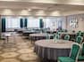 Round Tables Set for Event in Pembroke Suite