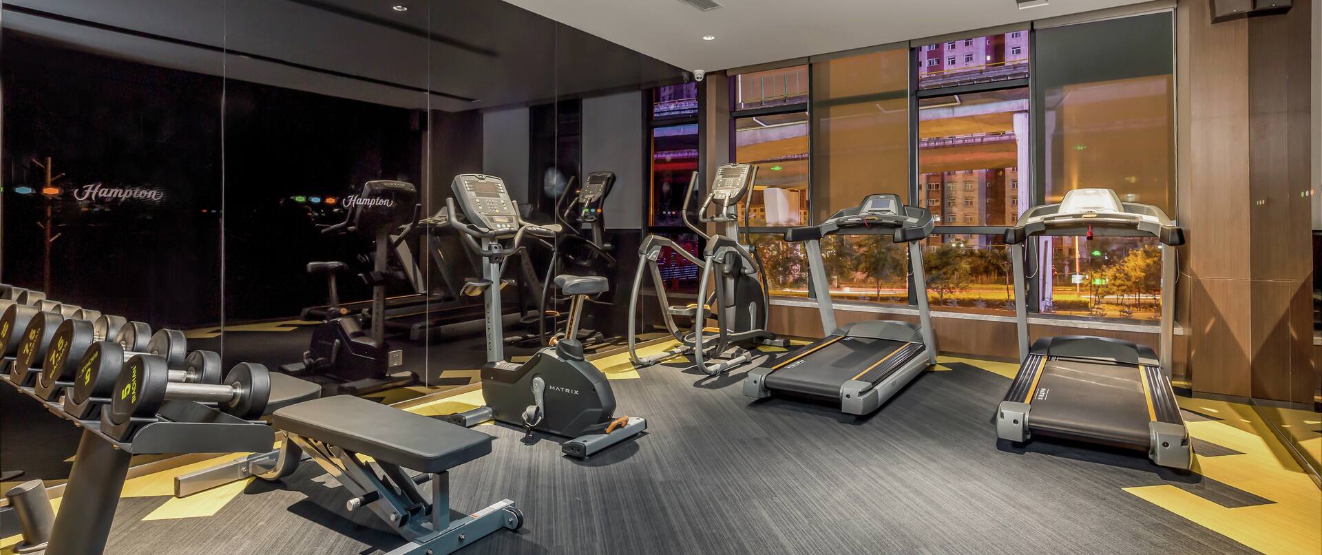 Fitness Room with Treadmills