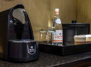 Coffee and Water Amenities in Guest Room