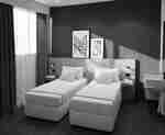 Guest Room with Two Twin Beds