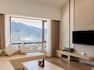 Living Area of Duplex Suite with Mountain View