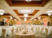 Full Ballroom Reception, View of Tables