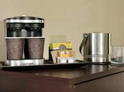 Coffee and Tea Supplies in Guest Room