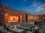 Rooftop lounge space