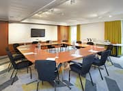 Meeting Room with Square Table