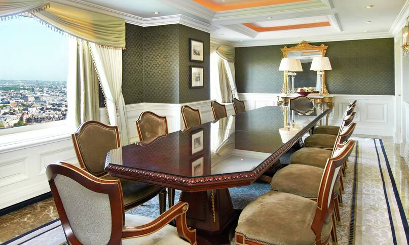 Presidential Suite Dining Room With Table and Chairs-next-transition