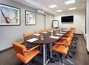 Meeting room setup as a boardroom
