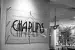 Logotipo del bar y restaurante Chaplins