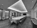 Large Table and TV at Redstar Meeting Room