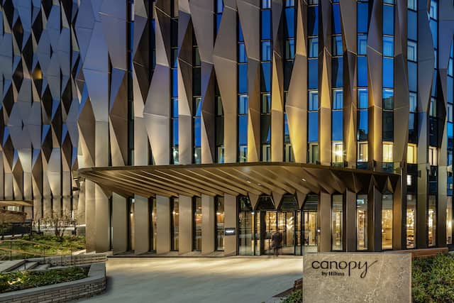 View of Exterior of Hotel