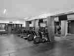 Fitness center with exercise machines