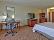 Single King Guestroom with Work Desk and Amenities