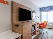 Guestroom with HDTV and Work Desk