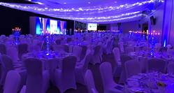 Ballroom setup for Awards function