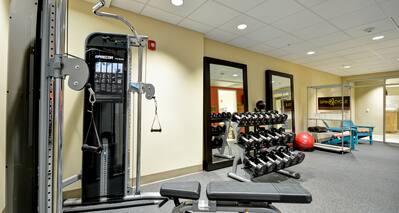 Fitness Center with Weight Area