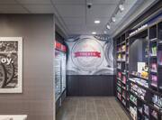 Wall Art, Signage, Beverages, Snacks, and Convenience Items for Guest Purchase at Pantry
