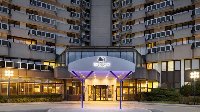 Extérieur de l'hôtel