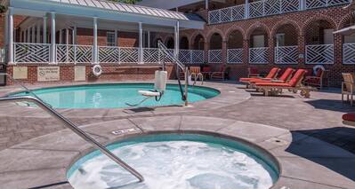 Outdoor Swimming Pool and Whirlpool