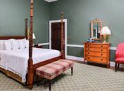 Queen Historic Room With Dresser and Mirror
