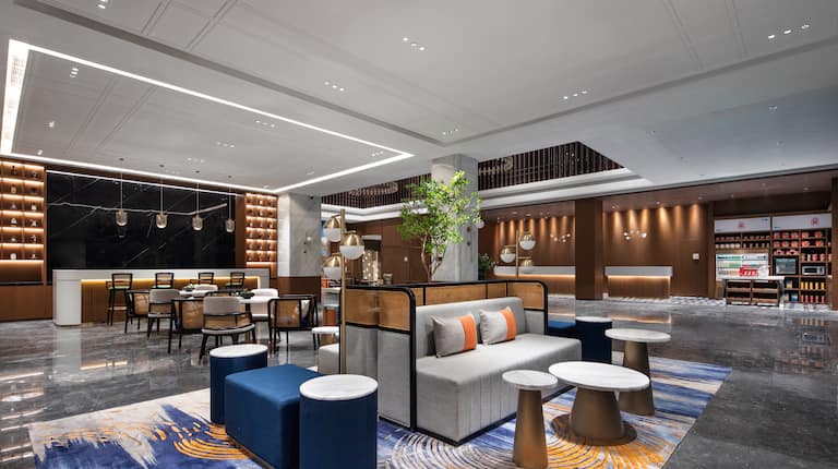 Spacious Lobby with Comfortable Seating