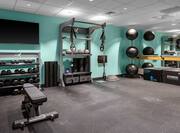 On-Site Fitness Center, Free Weights