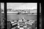 Guestroom Terrace With Lounge Seating and View of the City 