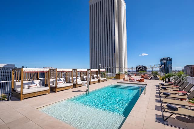 Outdoor Pool On Terrace