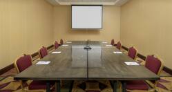 Conference Room with Projection Screen