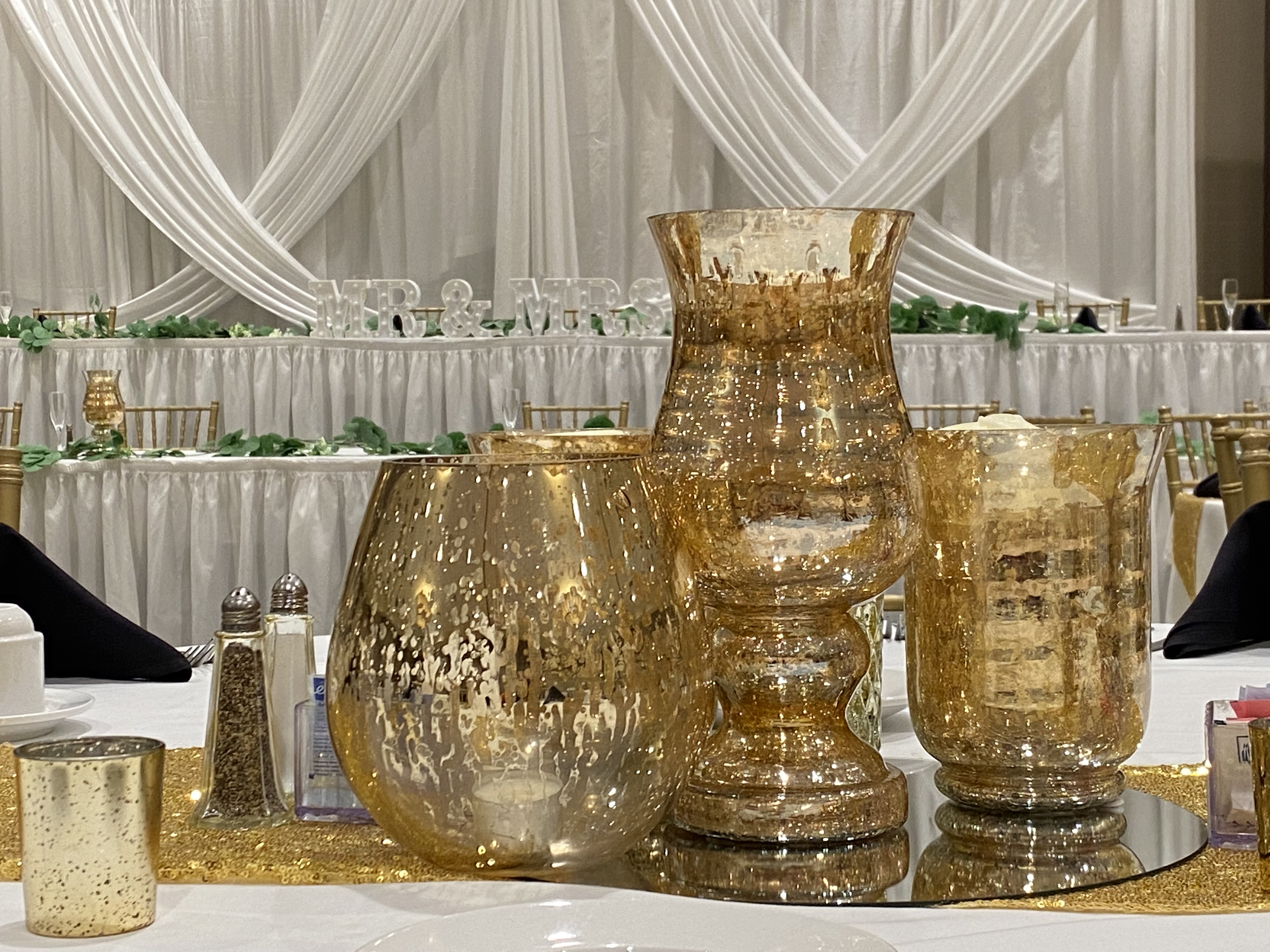 decor on event table