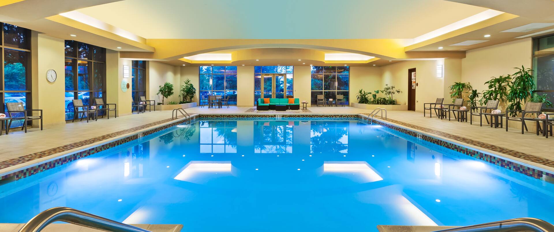 Indoor pool for year around use