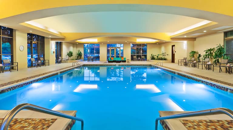 Indoor pool for year around use