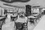Breakfast Buffet with Restaurant Seating Area