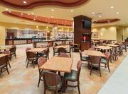 Breakfast Buffet with Restaurant Seating Area