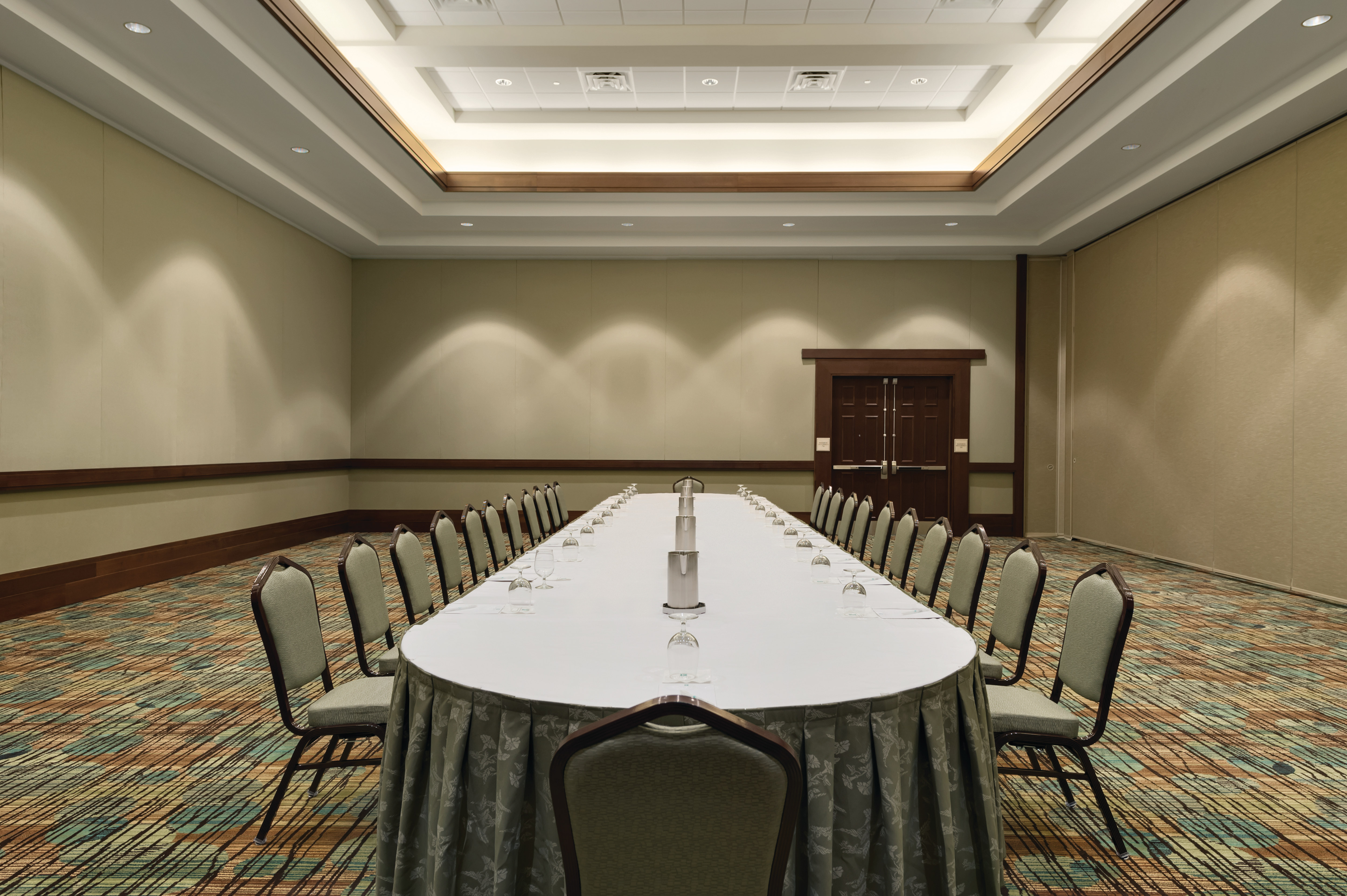 Magnolia Conference Meeting Room Boardroom Setup