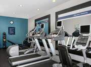 Fitness Center with Treadmills and Cross-Trainer