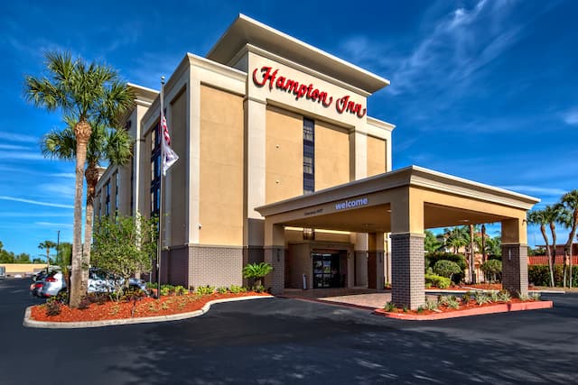 Hotel Entrance Exterior