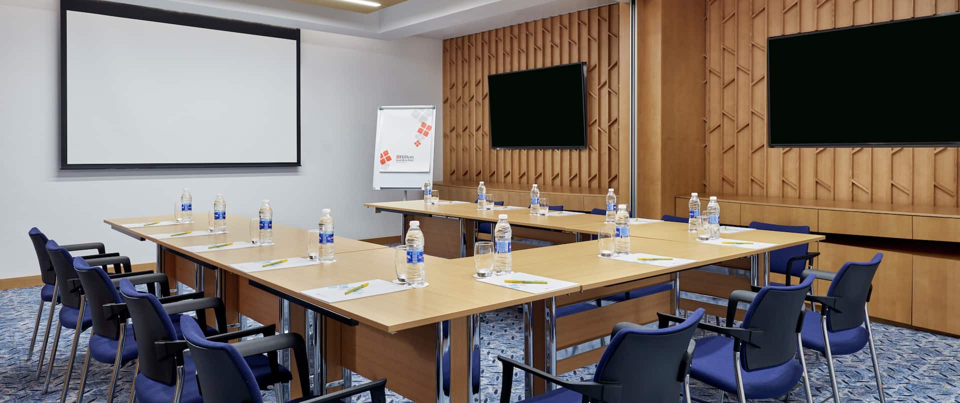 Meeting Room With U-Shape Set Up