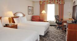 Double Queen Bed Hotel Guestroom