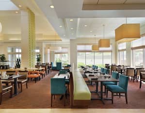 Overview of The Garden Grille Dining Area