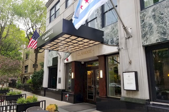 Exterior image of hotel entrance