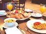 Breakfast Foods on a Table at Olivas Restaurant