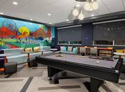 Pool Table  in Lobby Game Area