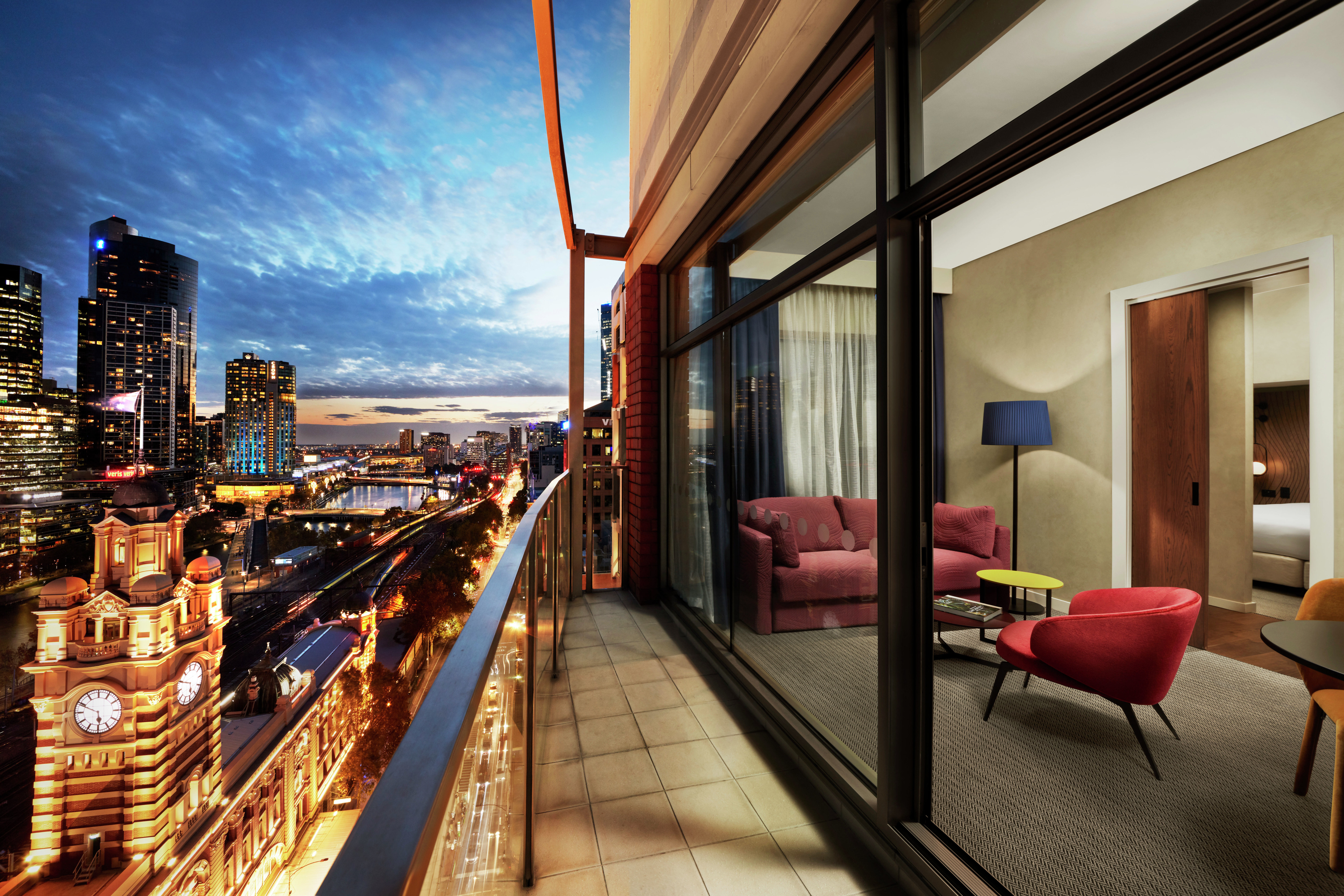 One Bedroom Yarra View Suite with Balcony