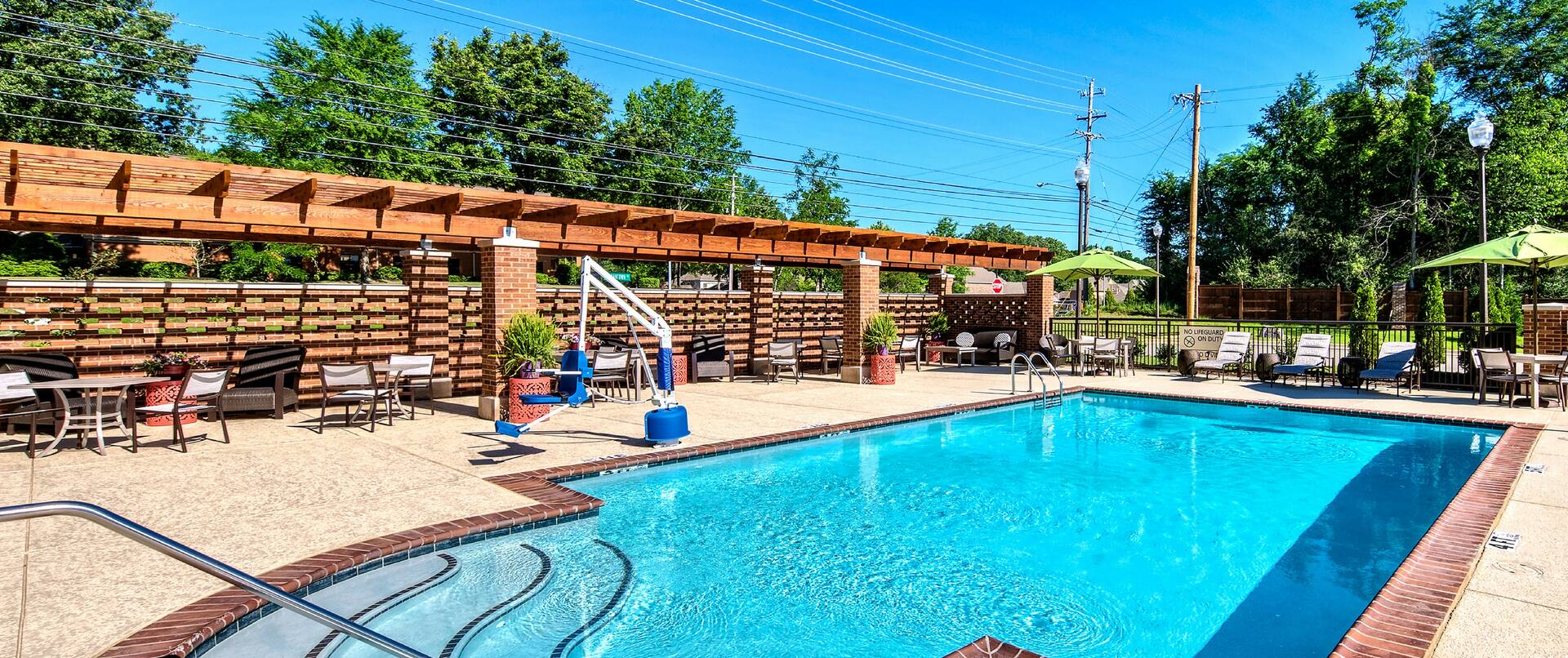 Patio and Outdoor Pool