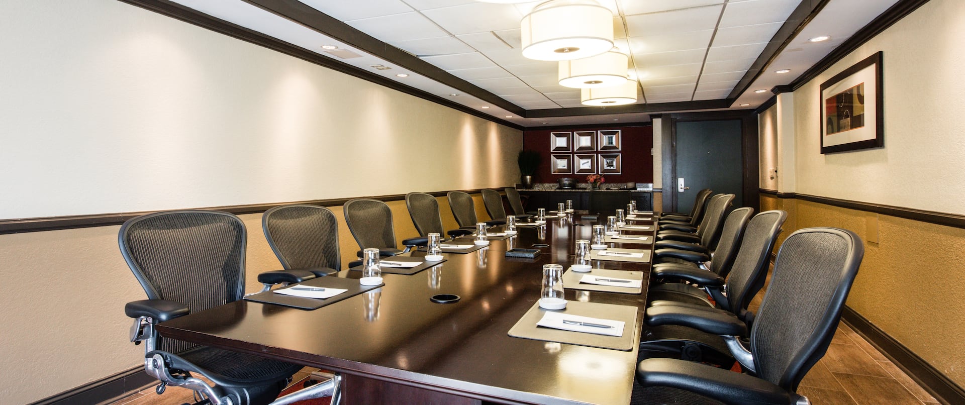 Boardroom with Large Conference Table