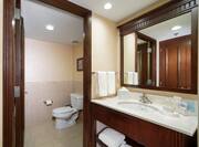 Guest Bathroom Vanity and Toilet